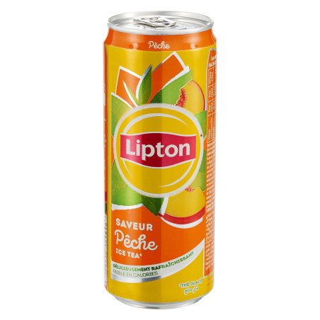 LIPTON ICE-TEA PECHE SLIM 24X33CL