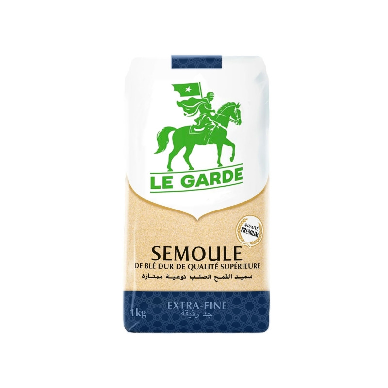 SEMOULE EXTRA FINE LE GARDE 10X1KG