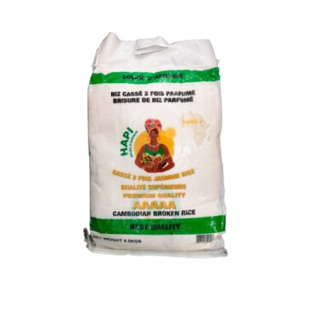 RIZ CASSE 2X HAPI JASMINE 5X4.5KG