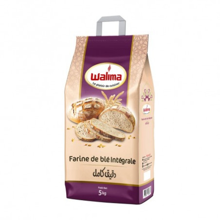 FARINE DE BLE INTEGRALE WALIMA 5KG