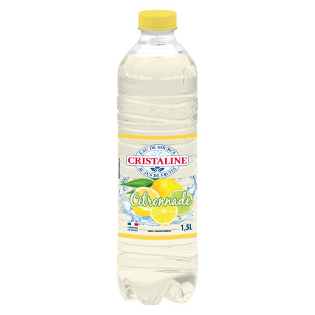 EAU CRISTALINE CITRONNADE 6X1.5L