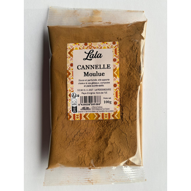 CANNELLE MOULU LALA 20X100G