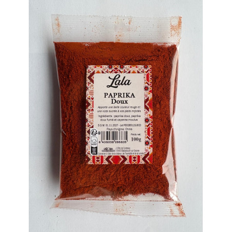 PAPRIKA DOUX MOULU LALA 20X100G