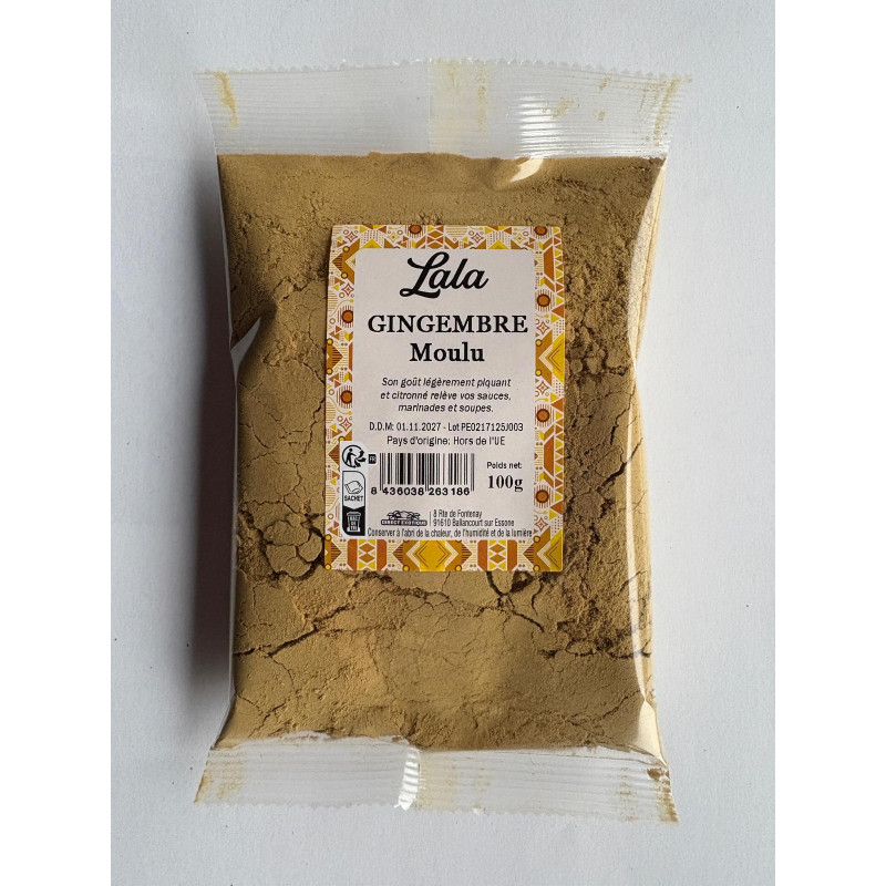 GINGEMBRE MOULU LALA 15X100G