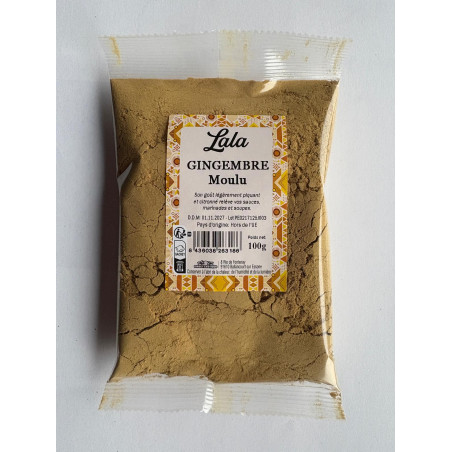 GINGEMBRE MOULU LALA 15X100G