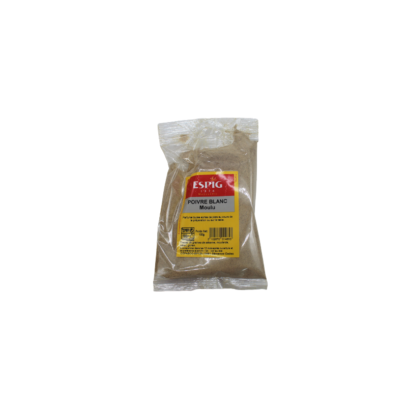 POIVRE BLANC MOULU E. 20X100G