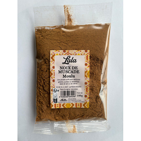 NOIX DE MUSCADE MOULUE LALA 20X100G