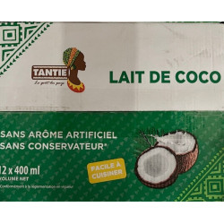 LAIT DE COCO 12X400G