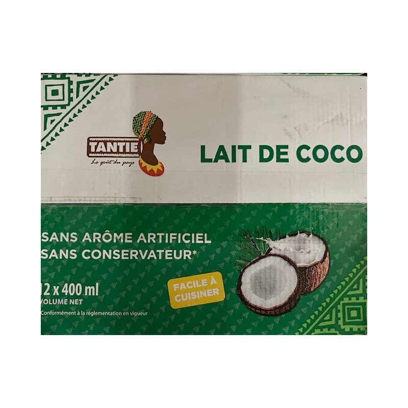 LAIT DE COCO 12X400G