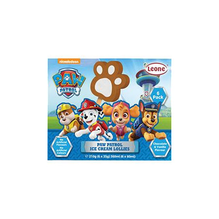 BATON GLACE 10 PCS PAW PATROL 18X500ML