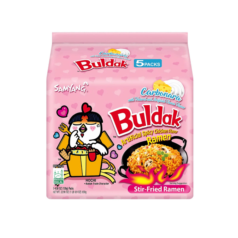 NOUILLE BULDAK CARBONARA 40X130GR