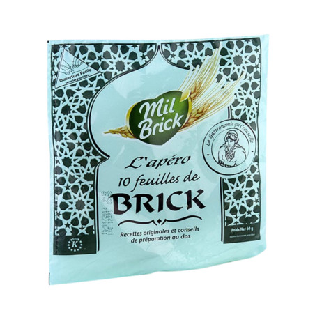 FEUILLES BRICK APERO 50X60G