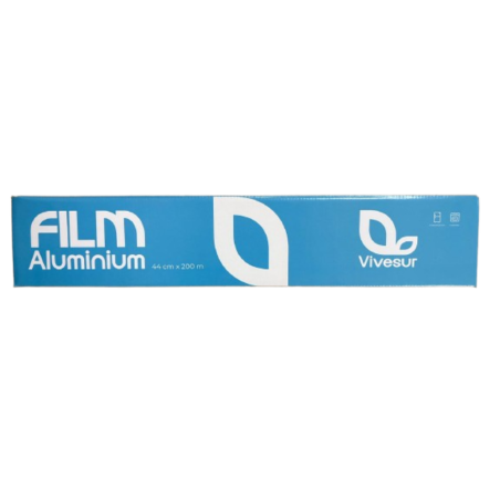 PAPIER ALUMINIUM 44CMX200M 6 BOITES