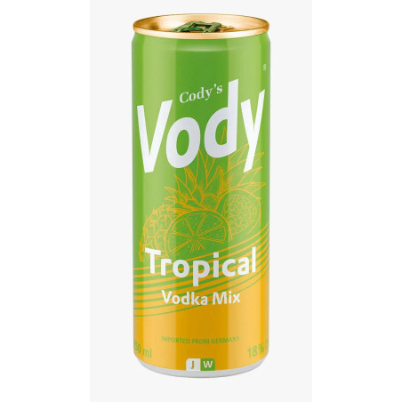 VODKA CODY'S VODY TROPICAL 24X25CL