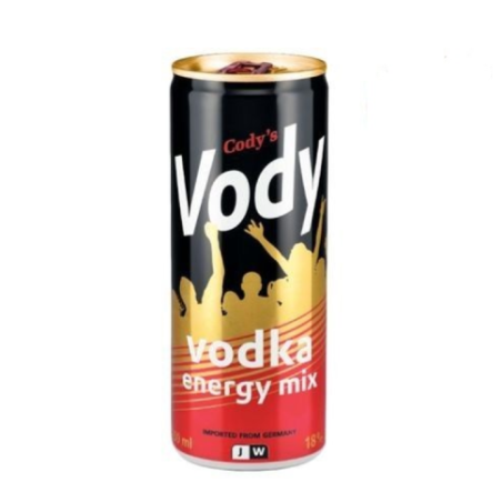 VODKA CODY'S VODY MIX 24X25CL