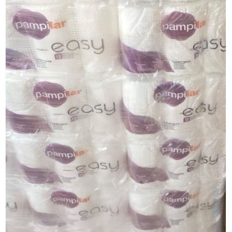 PAPIER TOILETTE EASY 2FEUILLES X12ROLLS PAMPILAR