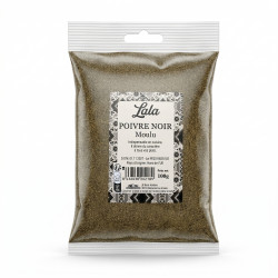 POIVRE NOIR MOULU LALA 20X100G