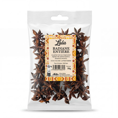 BADIANE ENTIERE LALA 20X50G