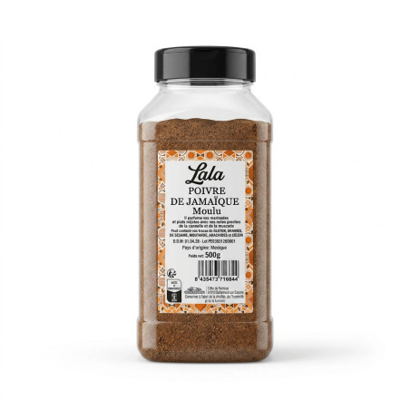 POIVRE DE JAMAIQUE MOULU LALA 9X500G