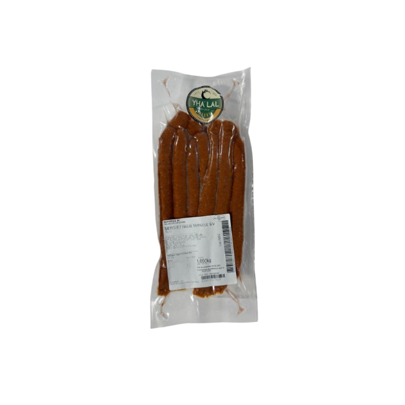MERGUEZ BOEUF HALAL S/V 4X1KG