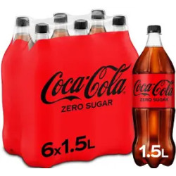COCA COLA ZERO 6X1.5L