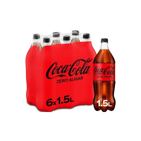 COCA COLA ZERO 6X1.5L