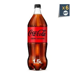 COCA COLA ZERO 6X1.5L